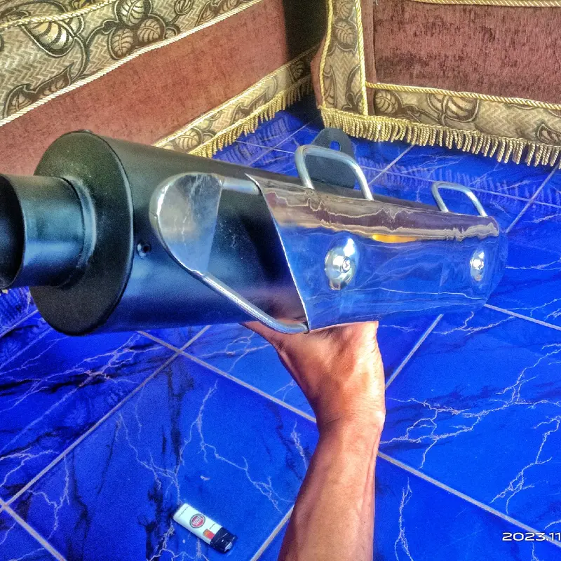 Slincer Knalpot SCORPIO Bobokan Standar Racing Adem Ngebas Anti Tilang Motorcycle knalpot gl ulem ngebas Silincer Tameng Silincer Tameng 2