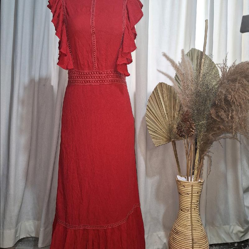 dress wanita Slim-fitting Polos 1
