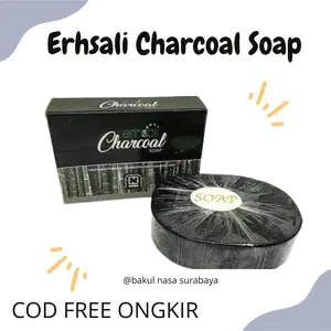 Erhsali Charcoal Soap - Sabun Flek Hitam