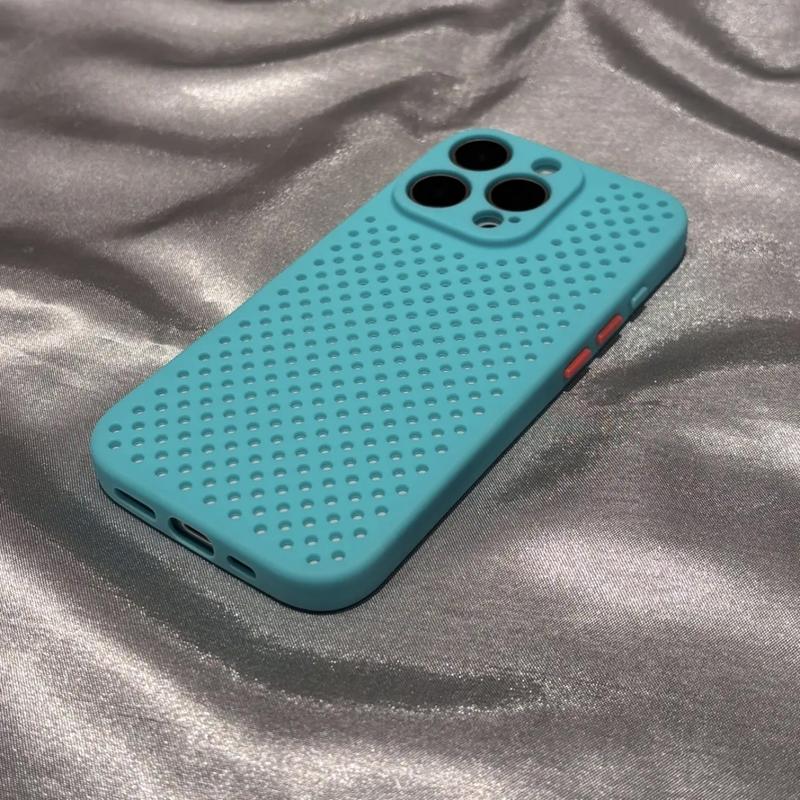 Ốp Điện Thoại, Tản Nhiệt Và Thoáng Khí, Chất Liệu Mềm Mại Và Cao Cấp, Thích Hợp Cho iPhone 16, Promax, 15, 14, 13, 12, 11, 16E-HX