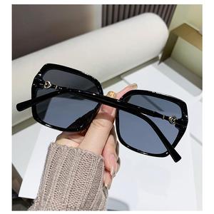 แว่นกันแดดสำหรับผู้ชายและผู้หญิง เหมาะสำหรับป้องกันแสงแดดในฤดูร้อน ริมทะเล สไตล์ดาราอินเทอร์เน็ต แว่นตา ป้องกันรังสียูวี แว่นกันแดดสำหรับขับรถอินเทรนด์