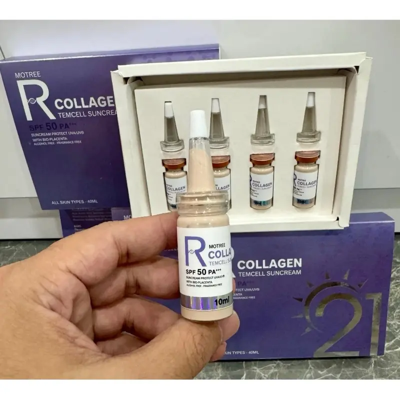Serum Chống Nắng Tế Bào Gốc T-Collagen 21 giờ SEYOUL SPF 50+ PA++++ nâng tone da, giúp da mịn màng 2