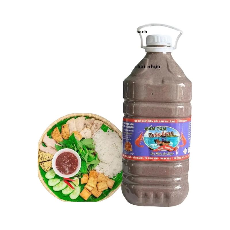 Mắm tôm ba làng thanh hóa 1 can 5kg Gia Vị Nước Sốt Cay