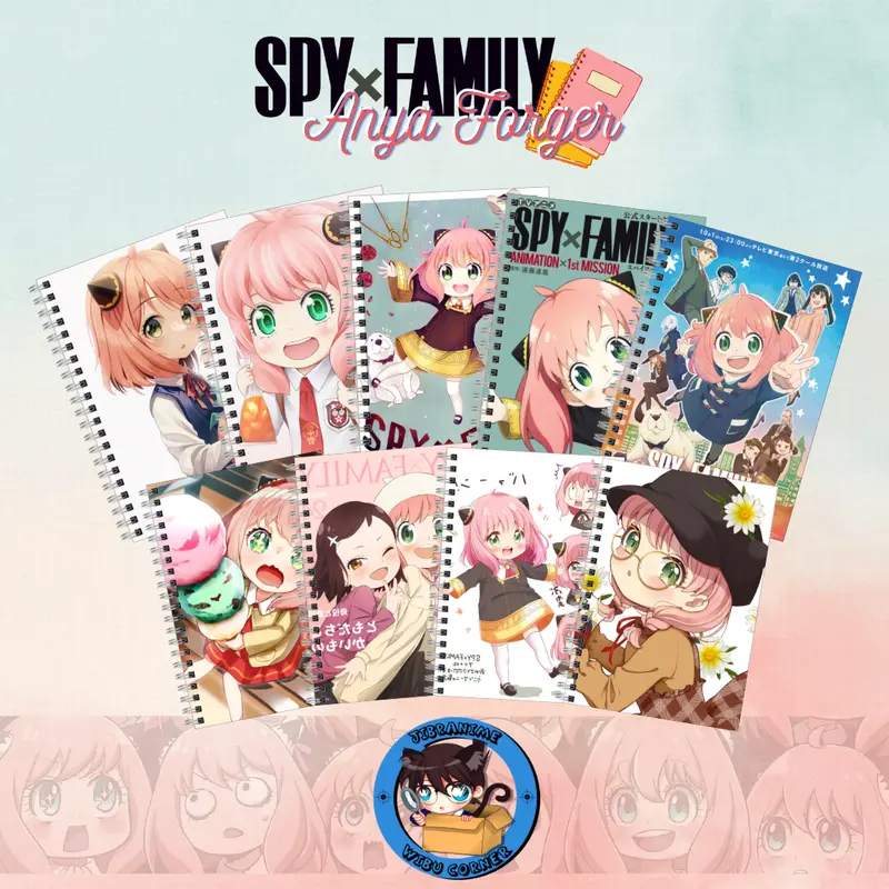 note book spy x family / note book anya forger / buku catatan 0