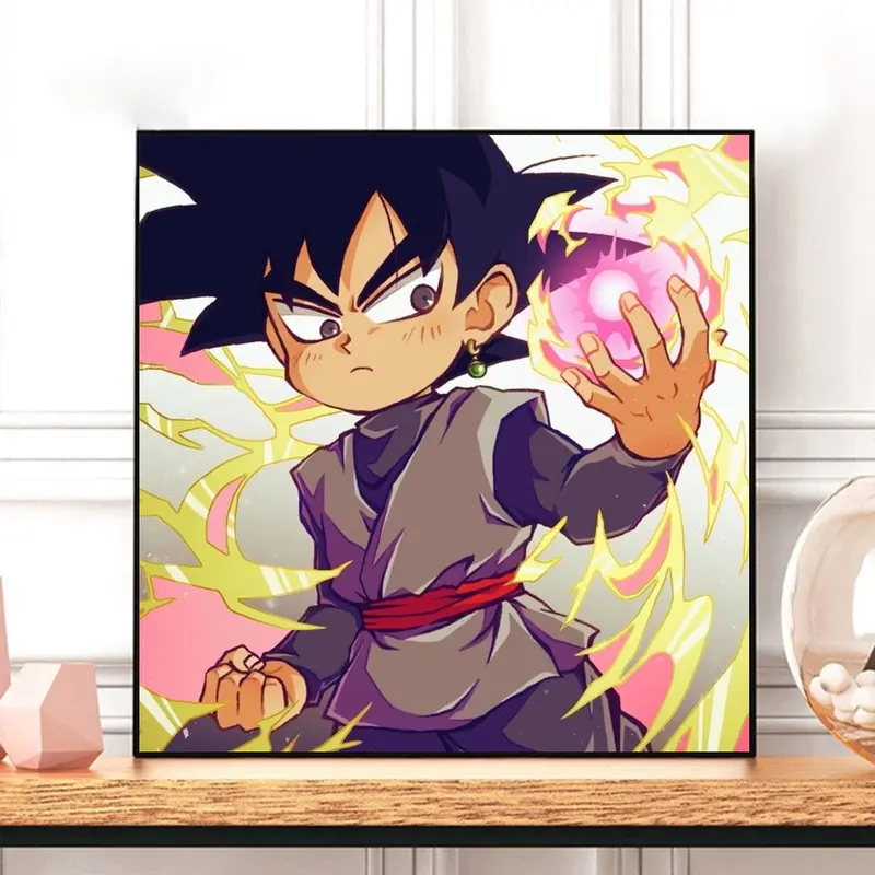DIY tranh số hóa shin cậu bé bút chì, tranh hoạt hình conan, tranh genshin impact, onpiece, bảy viên ngọc rồng songoku Tô Màu Vẽ Tranh Tô Màu Vẽ Tranh Làm Đồ Handmade 7