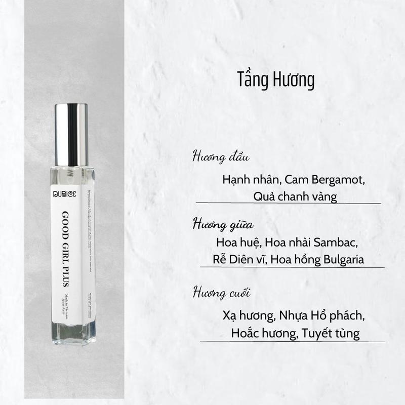 Nước hoa nữ đi học chính hãng Dubice Good Girl Plus thơm lâu hương thơm Pháp nhẹ nhàng nữ tính 1.5-10mlTrang điểm （miễn phí vận chuyển） 2