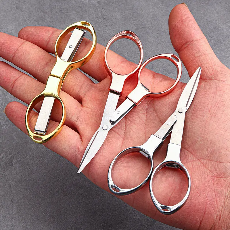 Kéo Cắt Dây Câu Cá, Kéo Nhỏ Gấp Gọn, Kéo Chính Dây Phụ, Kéo Câu Cá Ngựa To, 1 Cái 2