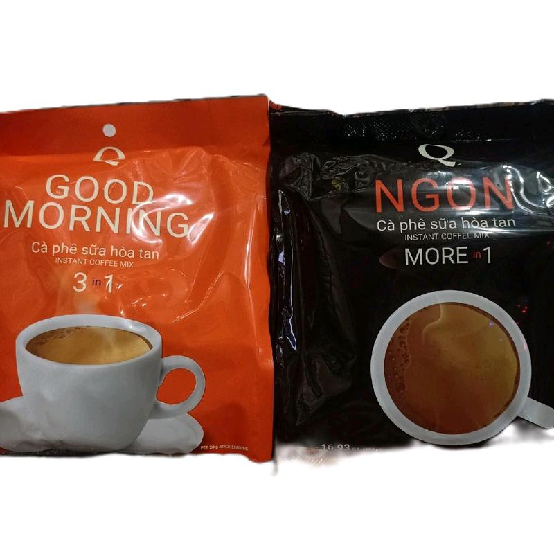 combo 2bit cafe sữa Trần Quang 1b cam+1b ngon đen