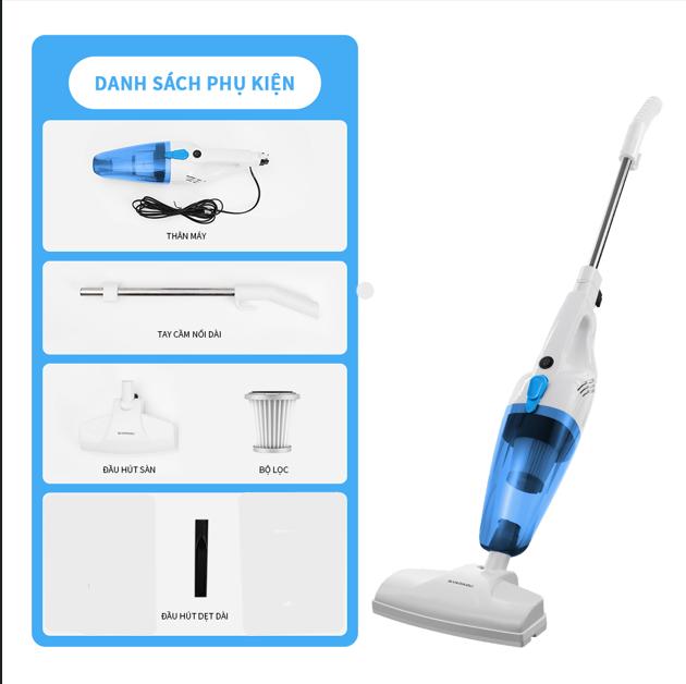 [Hàng nhập khẩu] Máy hút bụi BANRIKOU cầm tay vacuum cleaner công suất cao chống va chạm dễ dàng sử dụng. máy hút bụi dạng hộp dễ tách rời vệ sinh sử dụng như Chổi & cây lau nhà chạy điện, đa năng 3 in 1 dành cho gia đình. robothut  bui