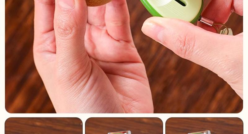 Product Introduction of Avocado portable peeling with fruit mini peeler stainless steel retractable planer metal material 1pcs 9
