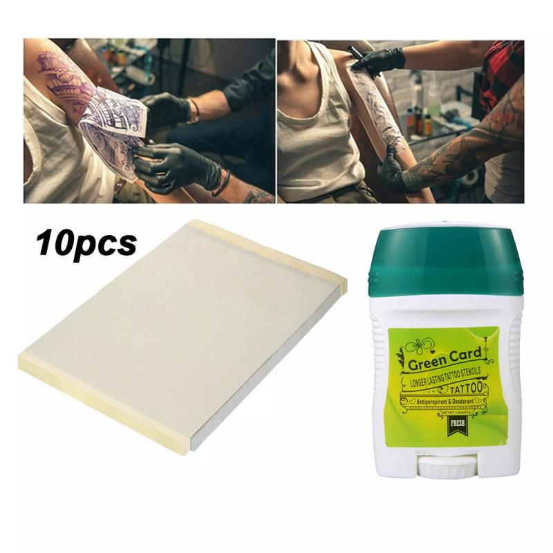 Tromee 15PCS Tattoo Transfer Paper Stencil Paper for Tattoo Transfer Gel Set For Professional Stencil Primer Tattoo Skin Solution Gel for Tattoo Supplies Accesories ws014 3