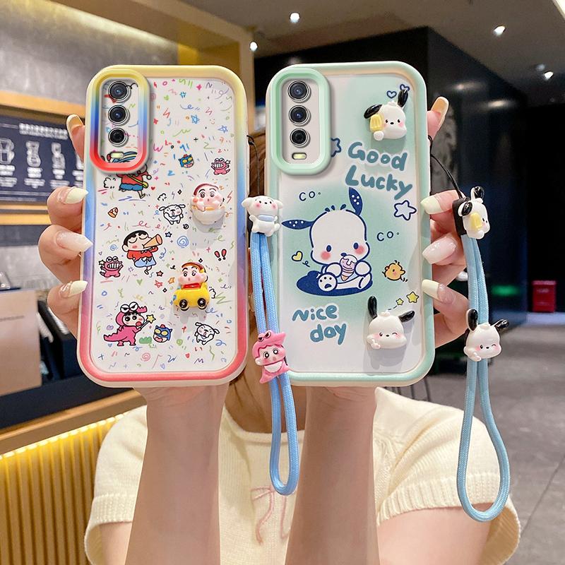 เคส vivo v2029 เคส vivo v2027 เคส vivo v2026 เคสโทรศัพท์ vivo v2029, วัสดุ TPU, ดีไซน์น่ารักใหม่, เค