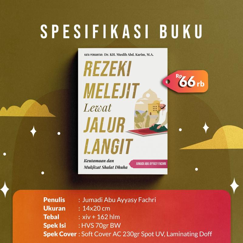 Buku Rezeki Melejit Lewat Jalur Langit (Islamic Inspiration) 1