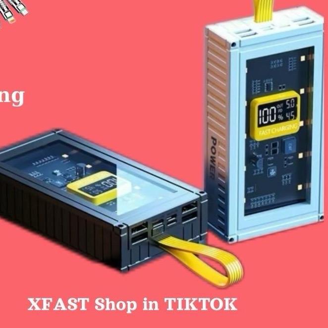 SẠC DỰ PHÒNG 30.000mAh Container, sạc nhanh 22.5w, tương thích tất cả thiết bị sạcduphong dung