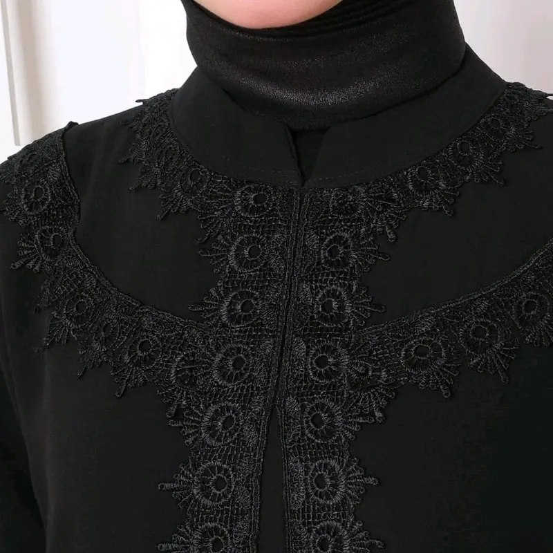 NADYA DRESS/gamis putih tulang/gamis lebaran/ gamis kondangan/gamis umroh gamis haji gamis manasik 2