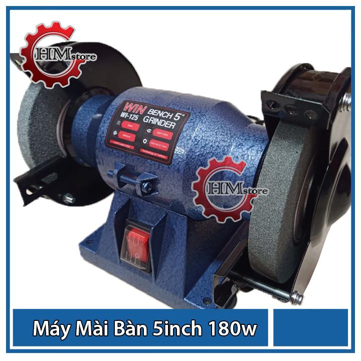 Máy Mài 2 Đá Win 125mm / Romano 125mm - Công Suất 180w - Máy Mài Dao Kéo Đa Năng Win - Bảo Hành 6 Tháng - Điện Máy Hải My