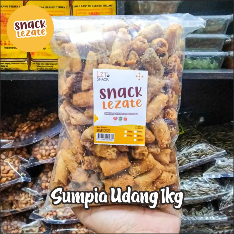 Sumpia Udang 1kg Murah Enak/ Sumpia Abon Rasa Udang / Sumpia Udang Kiloan Sumpia Ebi Food Snacks 0
