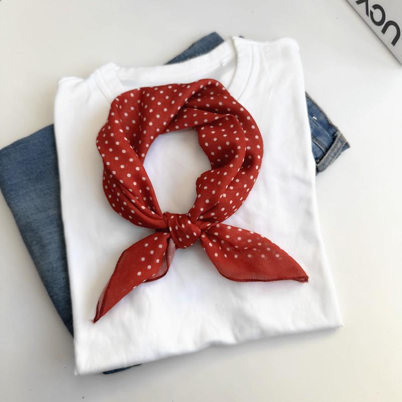  Khăn Bandana Turban Chấm Bi Cao Cấp – Phụ Kiện Quàng Cổ Trùm Đầu Đi Biển Phong Cách Retro Thời Thượng 