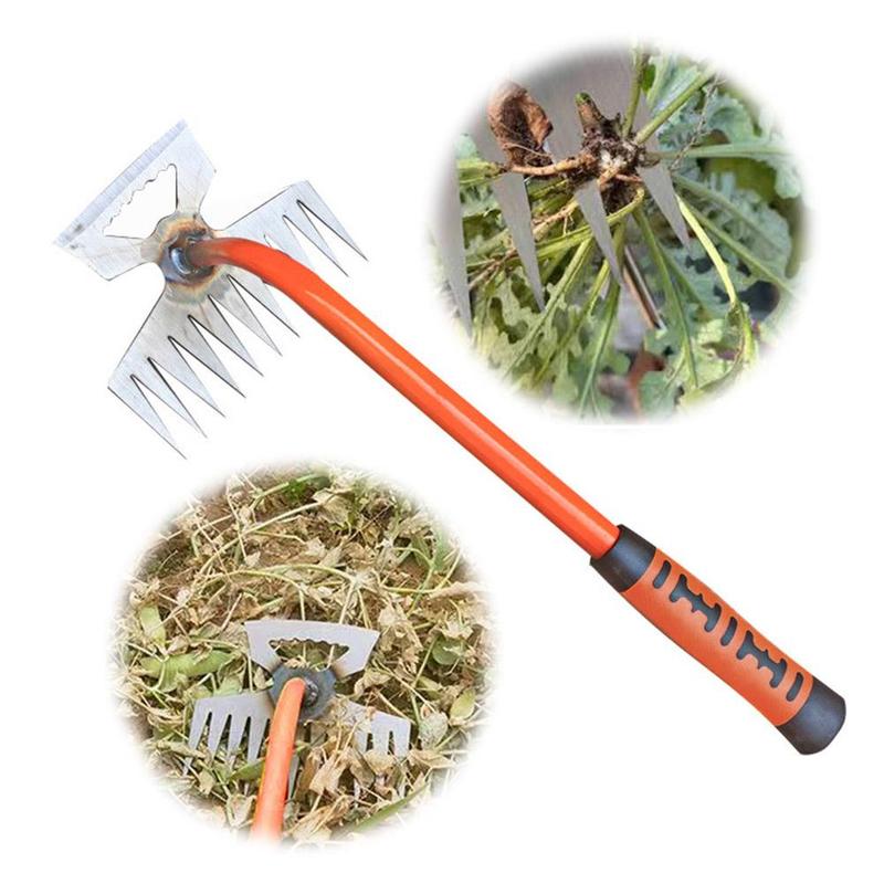 Product Introduction of Hoe Rustproof Weeding Artifacts Uprooting Tools Gardening Manganese Hoeing Steel Agricultural E9D9 21