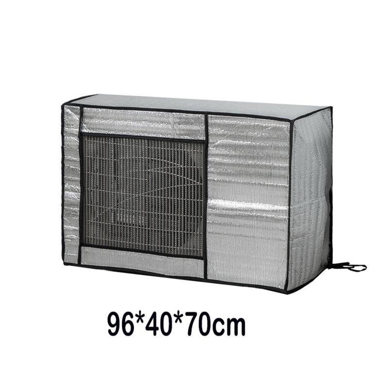 Product Introduction of Waterproof  cover Large Capacity  Coated Polyester Outdoor  cover Universal  cover for Outdoor Air-conditioning 2