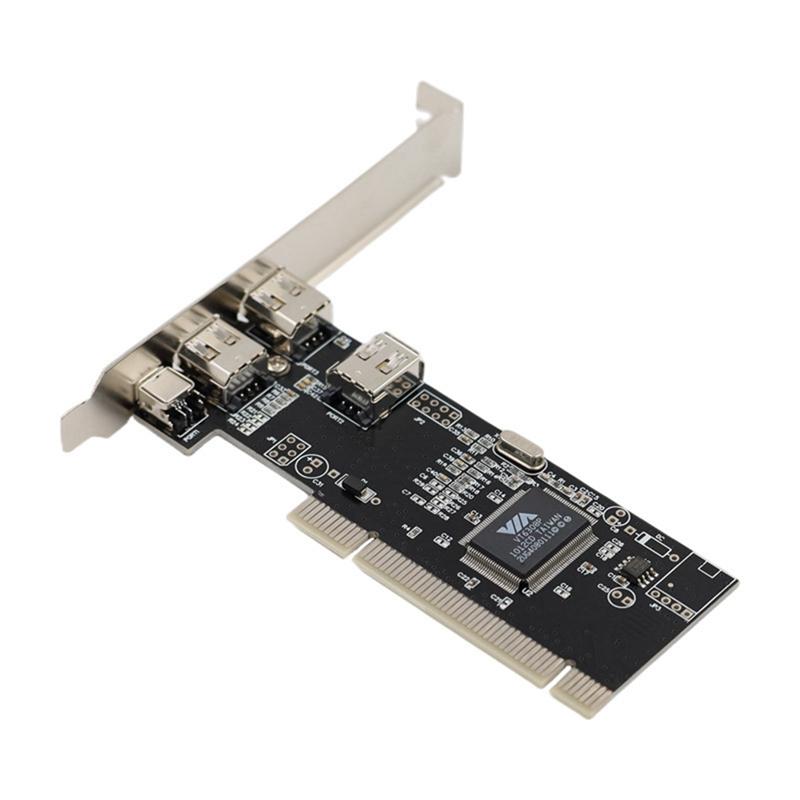 Thẻ PCI 1394, Bộ Chuyển Đổi thẻ Firewire 4 cổng, Card Capture HD DV Máy Ảnh Kỹ…