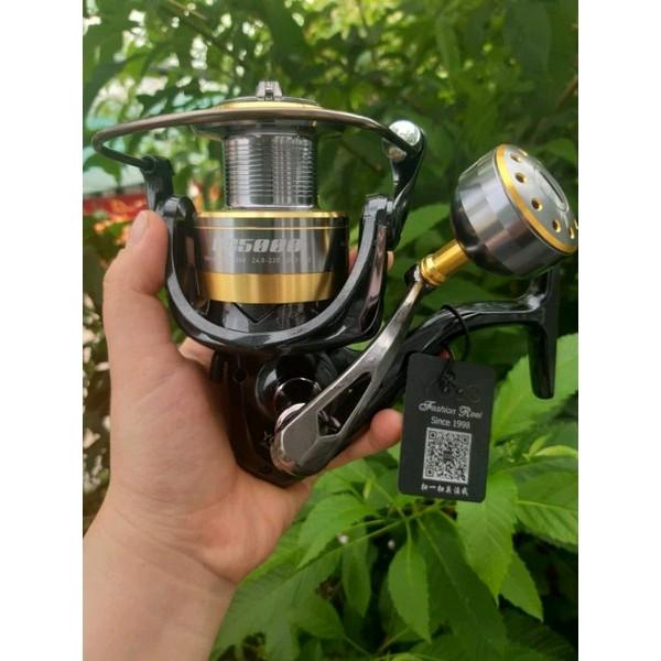 Máy Câu Đứng Kim Loại YOLO BG tay núm độ kim loại mẫu mới nhất 2023 Đi Câu Fishing Tay Quay Bắt Cá Câu Cá Fish