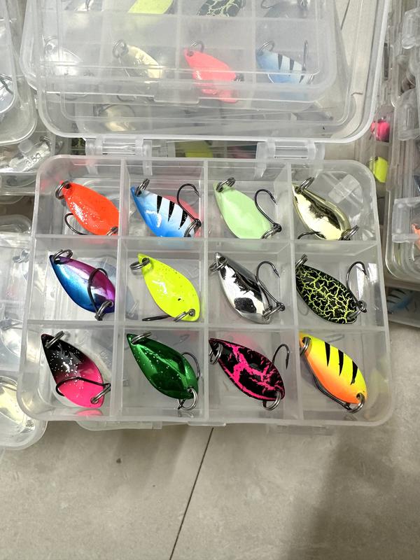 Hộp 12 Mồi Thìa Chuyên Lure Suối