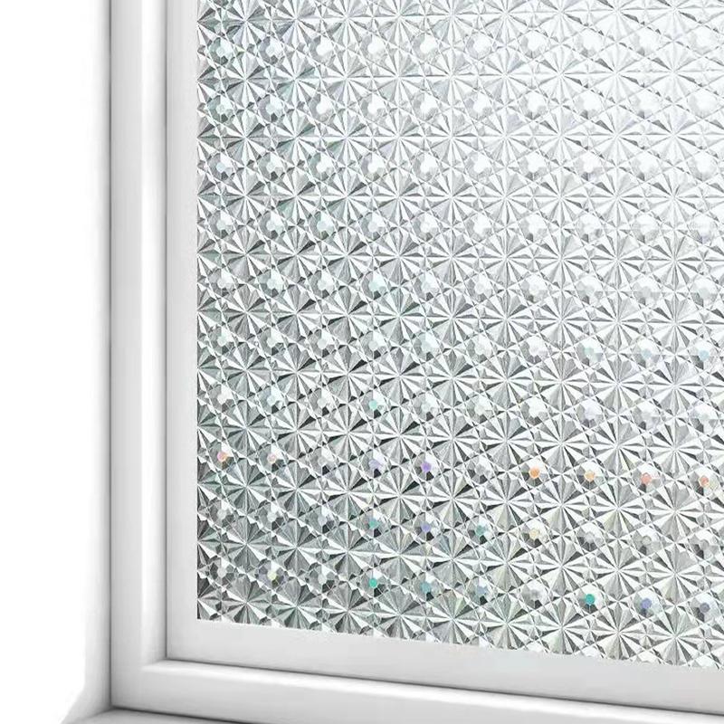 Product Introduction of Privacy Glass Self Adhesive Film Static Cling Window Sticker Glass Privacy For Bathroom Kitchen Window Home Decoration  45cm*2m 23