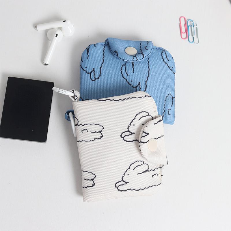 Product Introduction of 1pc Cute Student Card Simplicity Floral Korean Fashion Wallet Card Holder for Girls PortableSmall Storage Bag 13
