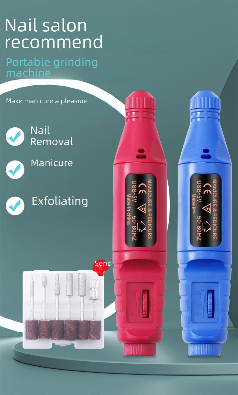 Product Introduction of Portable USB Nail Grinding Tool for Manicure 0