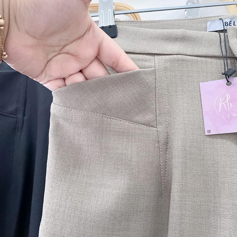 CUTBRAY PANTS | CELANA PANJANG WANITA HIGHWAISTED POLOS SIZE M L XL High Kancing 6
