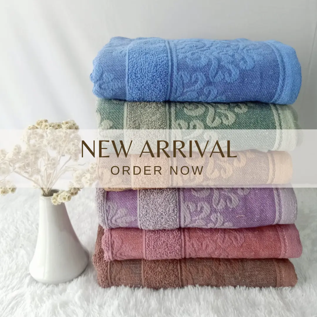 Handuk Mandi Dewasa Ukuran 70-140cm bahan Combed Cotton, SD-A-120