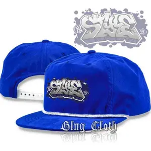 TERBARU Topi Snapback Classic Casual Grafiti/ Rope Hat Skena Vintage - Snapback classik Pria Wanita Dewasa