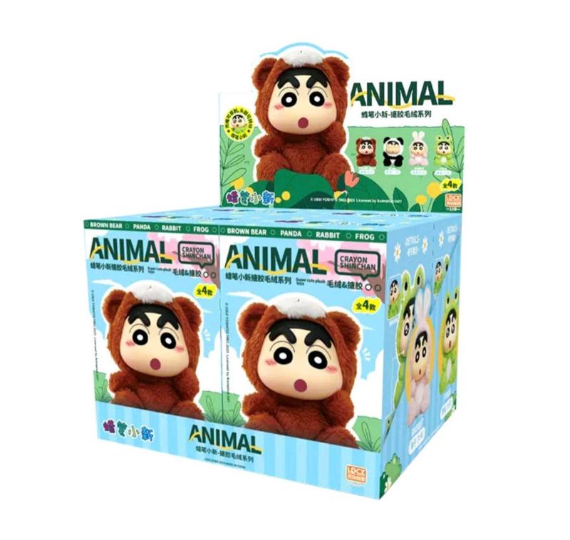 Product Introduction of Ready to ship original anime Crayon Shinchan v.1 random box plush Shin Chan soft plush suitable for special birthday gift for both girls and boys 12