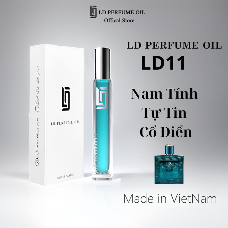 Mã 11 Tinh Dầu Nước Hoa Nam For Men 12ml - LD PERFUME OIL Thơm lâu Ngọt Ngào CRUSH cũng phải MÊ
