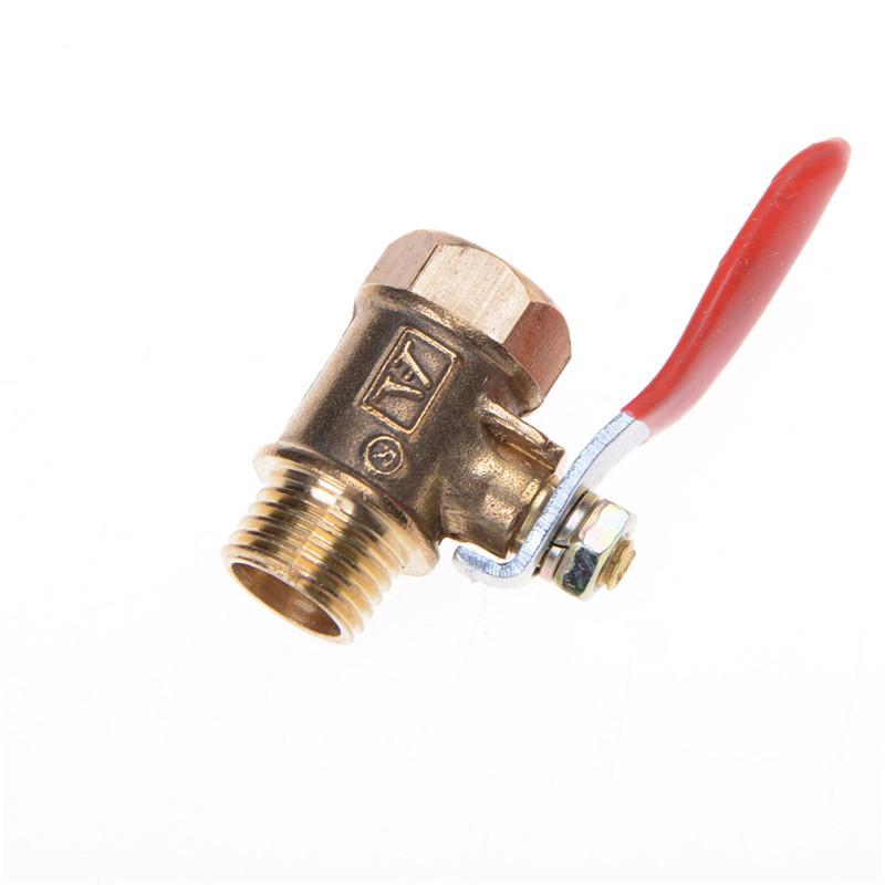 Product Introduction of 1/4'' M/F Full Port Inline Brass Water Air Gas Fuel Line Shut-off Ball Valve 16