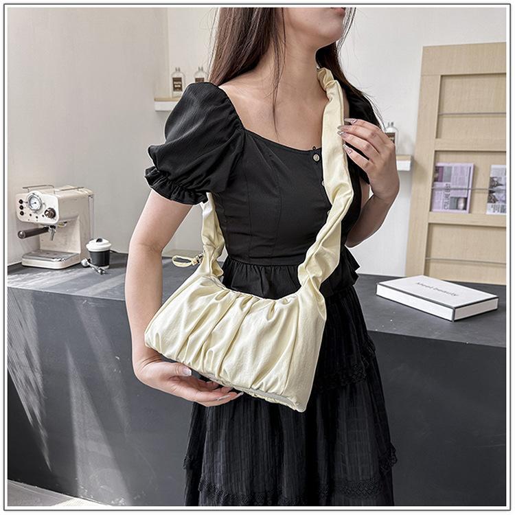 15  Women's Bag Pleated Moon Bag 6