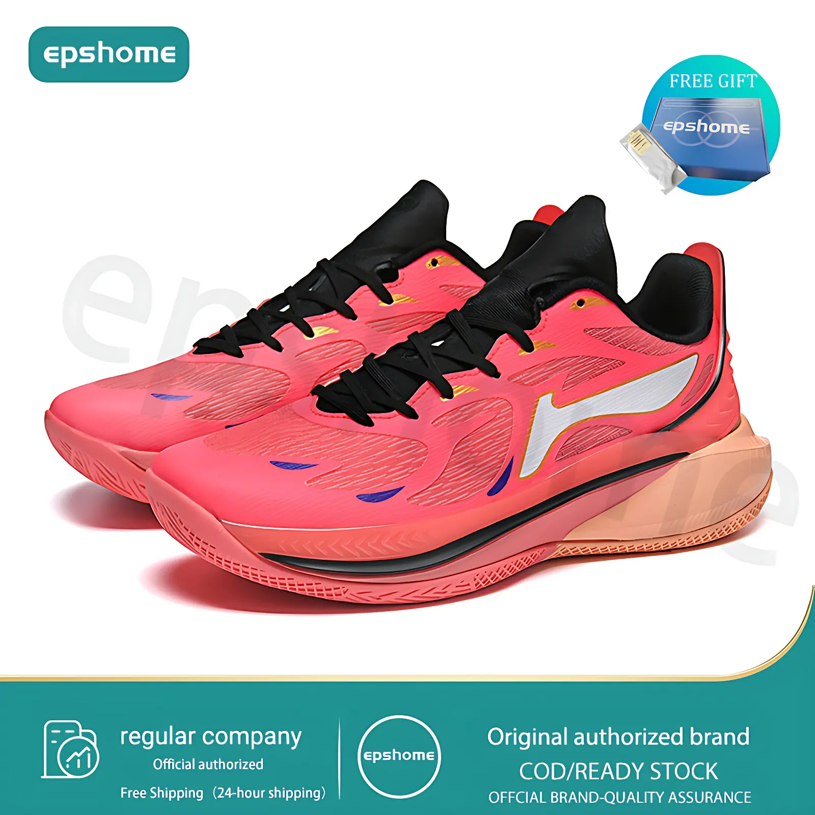 EPSHOME Original Kevon Looney (Send From Philipines Warehouse)Spike Men Basketball Volleyball Badminton Sports Shoes Casual Running Jogging Outdoor Athletic Sneakers