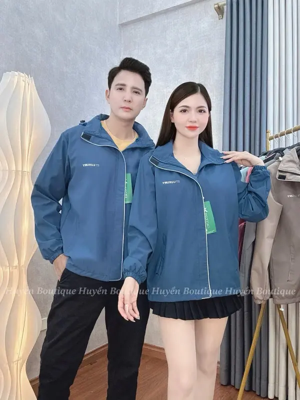 Áo khoác gió nam nữ LUXURY Cản Gió,Chống Thấm Nước,Cản Bụi,Thoải Mái Khi Mặc,Phong Cách Trẻ Trung,Năng Động 8