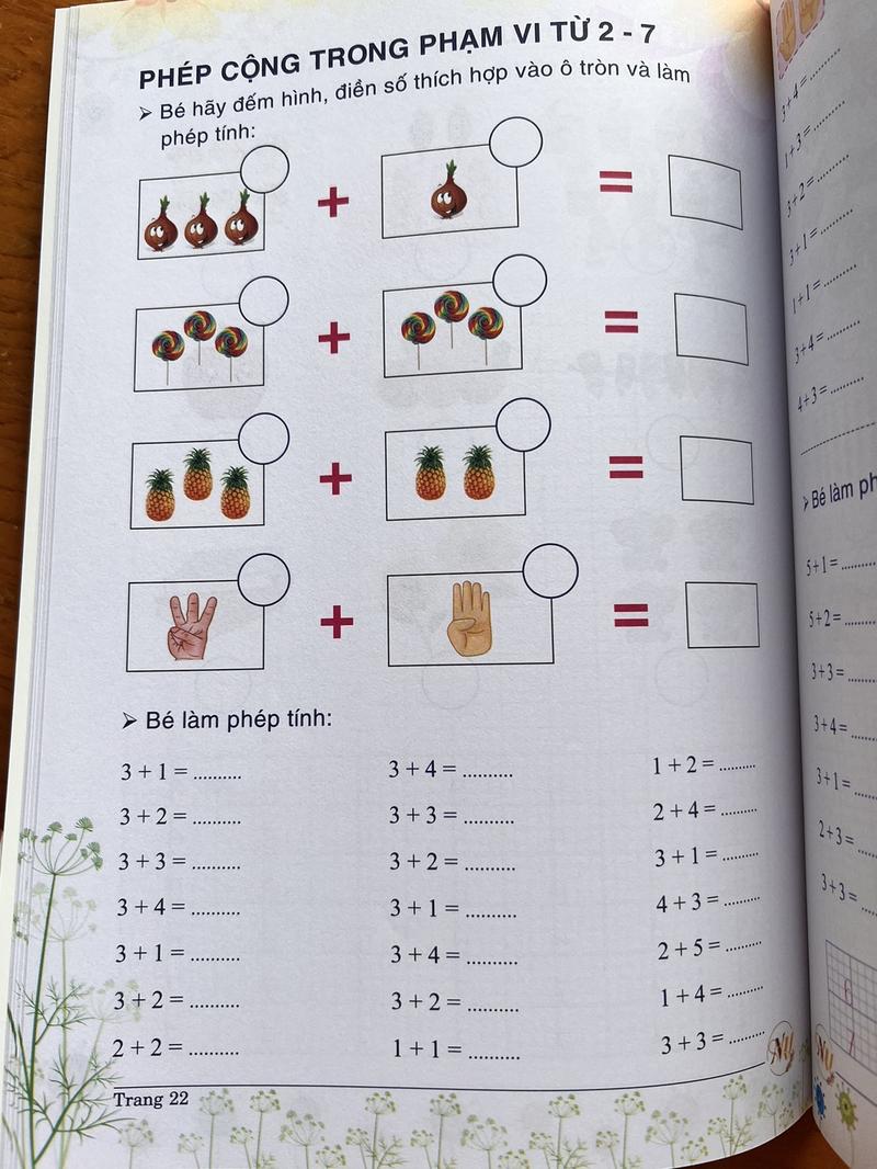 Product Introduction of Vở em tập làm toán 3