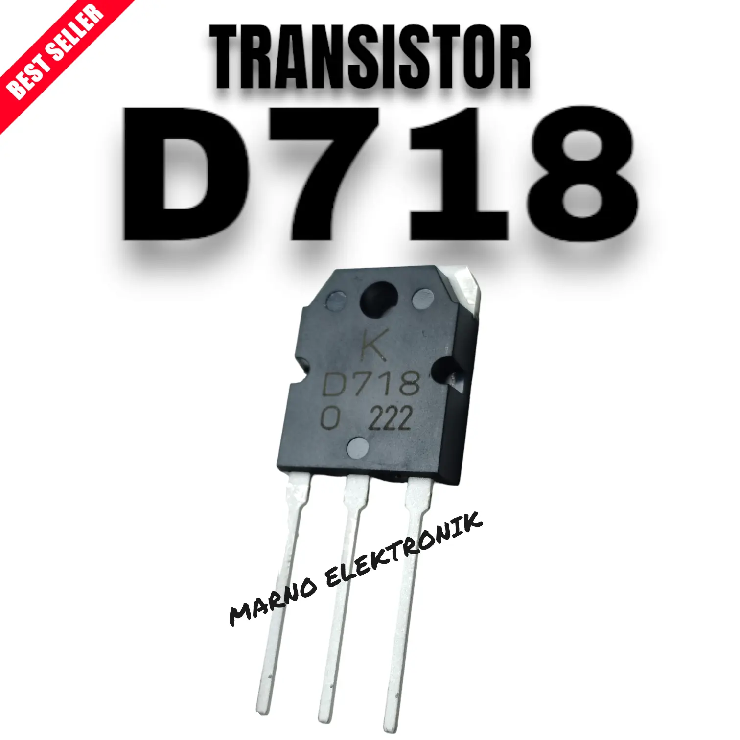 TRANSISTOR TR D718 D 718 D-718 ASLI ORI ORIGINAL