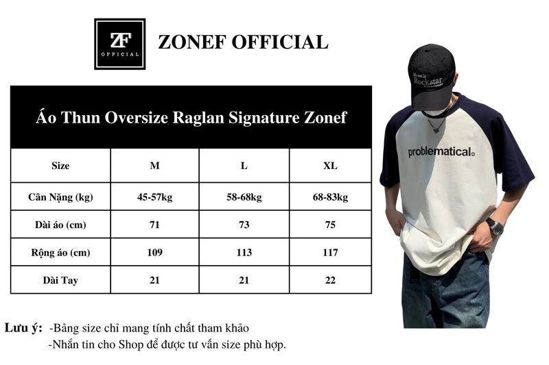 Product Introduction of Áo Thun Raglan Problematical By Zonef Menswear 0