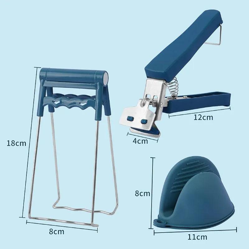 Bộ Dụng Cụ Gắp Đồ Nóng Thông Minh Tiện Lợi Cho Nhà Bếp, Dụng Cụ Kẹp Bát Đĩa, Gắp đồ Nóng