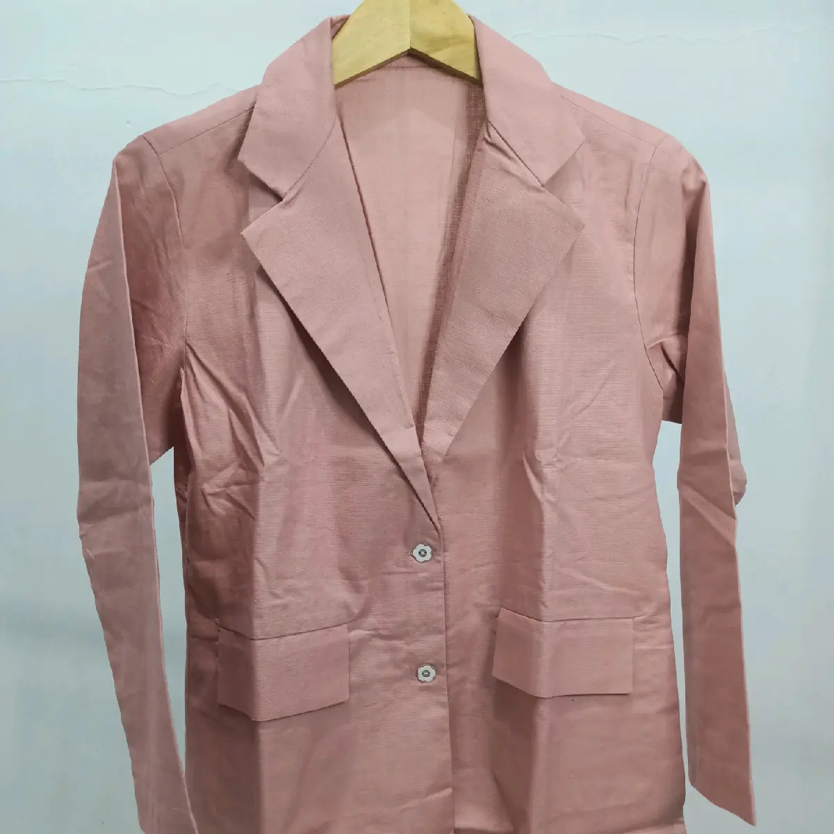 Blazer kerah kancing premium viral