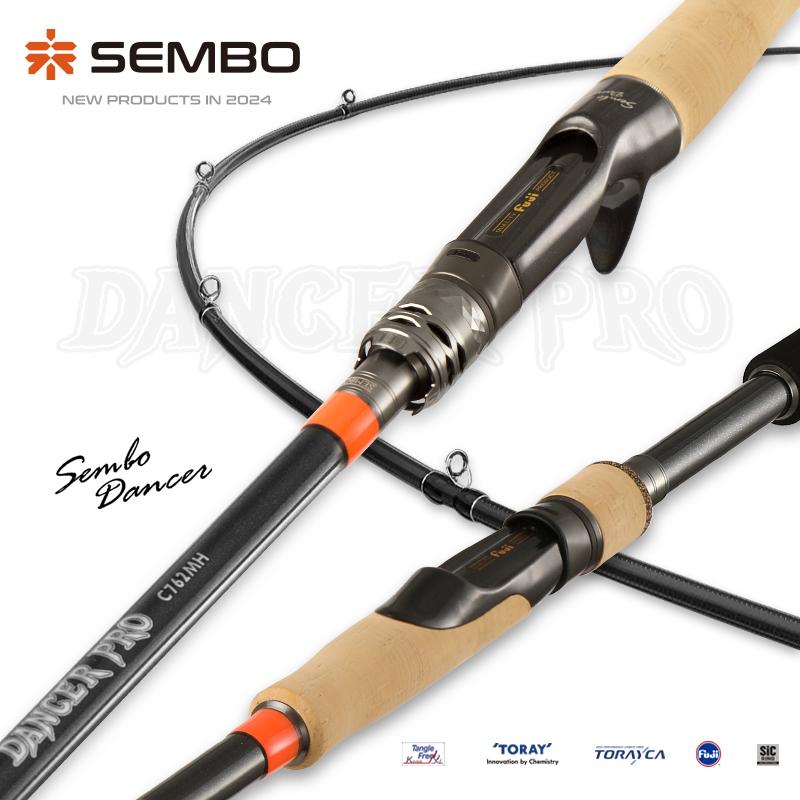 SEMBOLURE cần câu lure DANCER PRO chính hãng, cần câu siêu nhẹ, hỗ trợ ném xa, cần máy ngang cần máy đứng. Cần câu kháng mặn có thể câu được nước biển. Cần câu cá lóc, cá chẽm, cá leo Bắt Cá Đi Câu Fishing Câu Cá Fish Nam