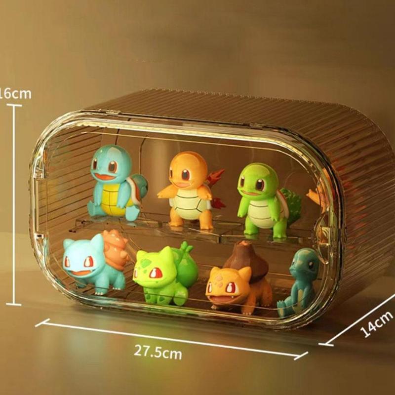 Product Introduction of 1pcs Blind Box Storage Display Rack Transparent Acrylic Display Box Model Storage Box Flexible And Adjustable 14