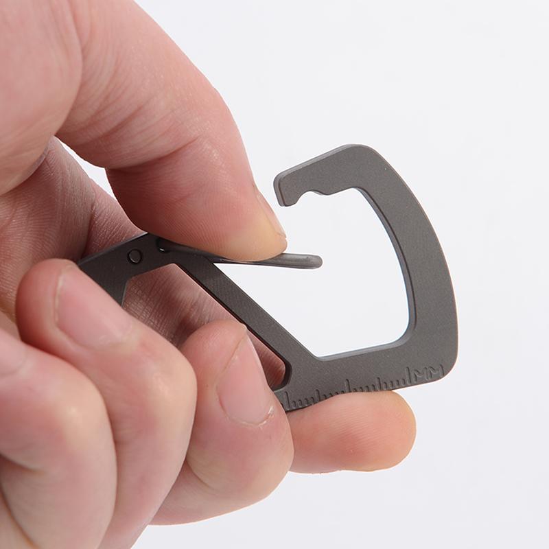 for Titanium Alloy for Key Holder for Key Ring Camping Bottle Hook Keyring  Mult 3