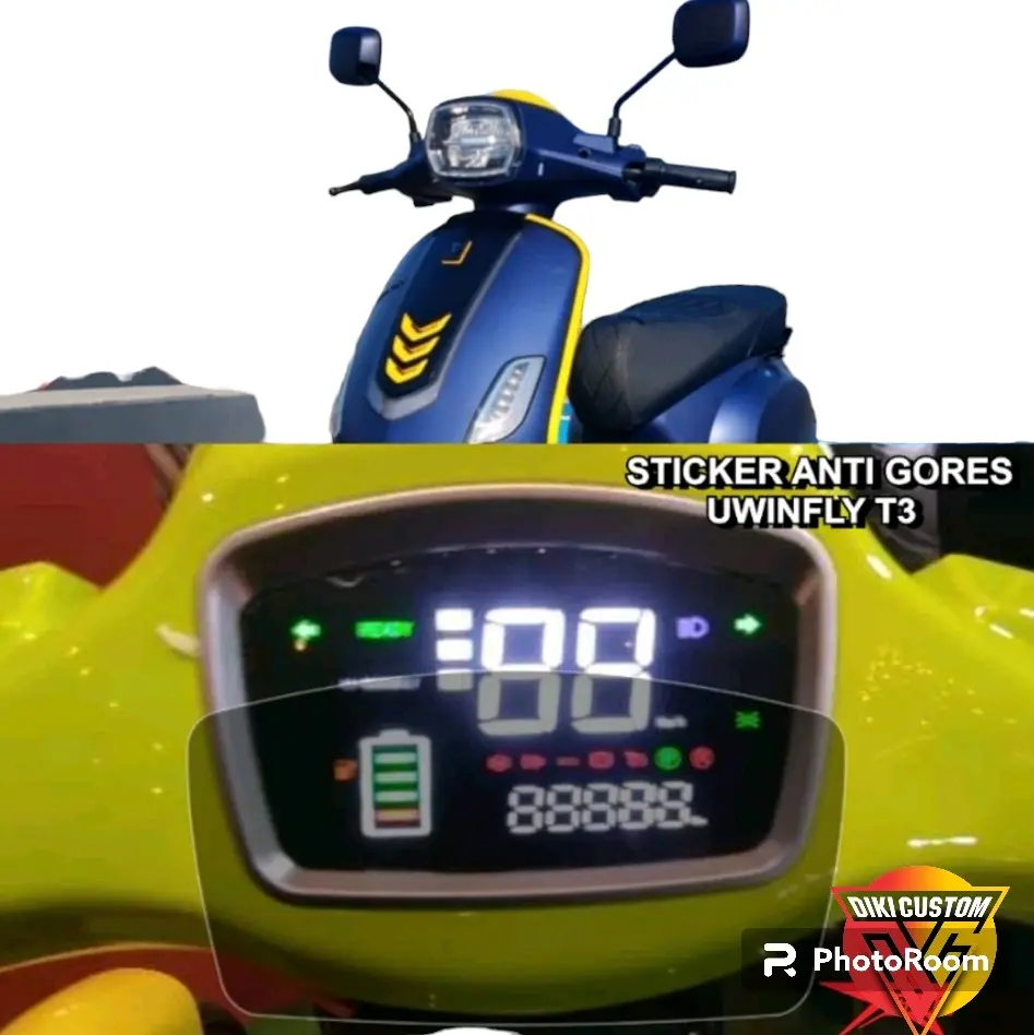 anti gores motor listrik spedometer uwinfly T3 pro T3S ORIGINAL MAXDECAL / aksesoris motor listrik uwinfly