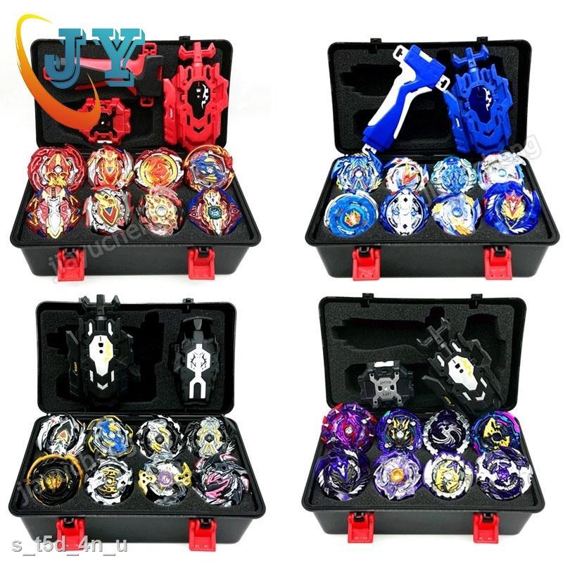Bộ Đồ Chơi Con Quay Vô Cực Beyblade Kim Loại, 4D, Với Miếng Đệm Nảy Vui Nhộn 0