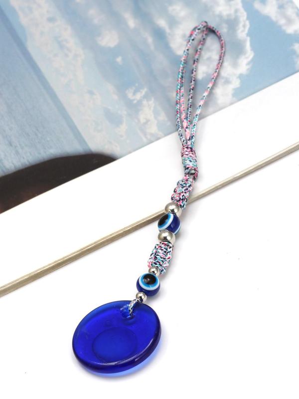 Unisex Street Trend Evil Eye Design Keychain, Trendy Vintage Key Holder & Key Fob for Car Key, Chic Accessories As Gift for Friends 2